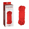 Красная верёвка для шибари Chisa Bing Love Rope CN-632113255 (10 м)