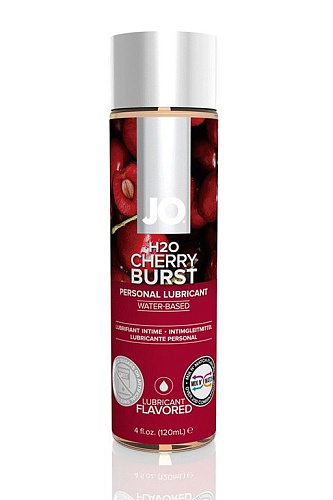 Лубрикант на водной основе с ароматом вишни System JO Flavored Cherry Burst JO40116 (120 мл)