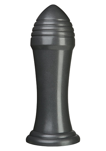 Серый гигантский анальный стимулятор Doc Johnson Blockbuster Gun Metal 0270-23-CD (30,5 см)