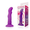 Фиолетовый вибромассажёр на присоске Bior toys Cosmo CSM-23061 (12 см)