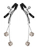 Зажимы на соски с подвесками XR Brands Ornament Adjustable Nipple Clamps AE614