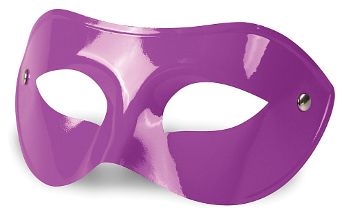 Фиолетовая гладкая маска на глаза Shots Media BV OUEP001