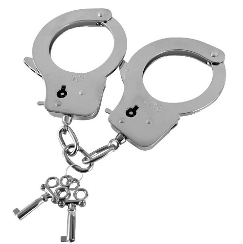 Наручники из листового металла с ключами Blush Novelties Metal Handcuffs 520053