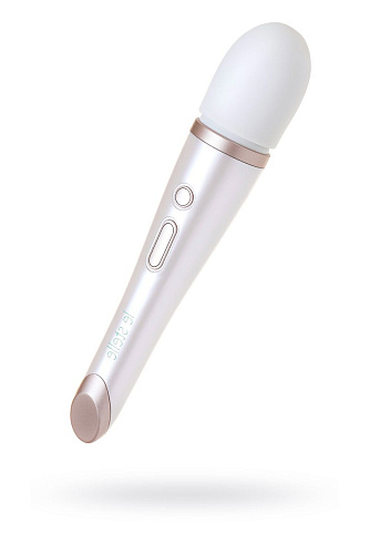 Белый жезловый вибратор с нагревом Le Stelle HIDRA LS01301