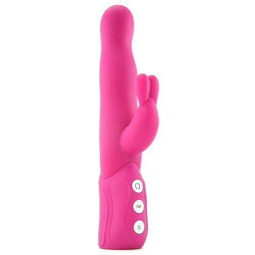 Розовый хай-тек вибромассажёр Doc Johnson iVibe Select iRabbit 6027-01-BX (26 см)