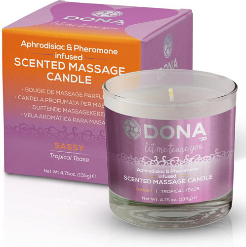 Массажная свеча System JO DONA Sassy Tropical Tease JO40557