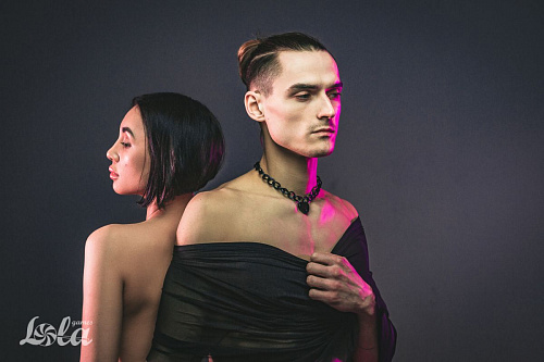 Чёрный ошейник с ключиком Lola toys Embrace 1093-02lola