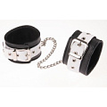 Черно-белые оковы на ноги Sitabella 3072-13