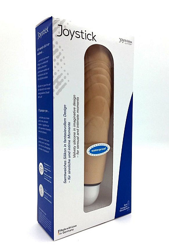 Телесный рельефный вибромассажёр Joy Division Mr. Big Comfort 18802 (18,4 см)