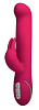 Розовый вибратор со стимулятором клитора Orion 0586099 (22 см)