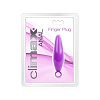 Фиолетовая анальная пробка Topco Sales Climax Anal Finger Plug 1070206 (10,5 см)