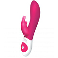 Розовый вибратор с клиторальным зайчиком The Rabbit Company The Classic Rabbit TRC-001HP (22 см)