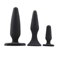 Набор из 3 чёрных анальных пробок Chisa Anal Traimer Kit CN-101257842