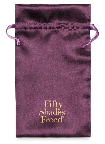 Фиолетовая вибровтулка Fifty Shades of Grey Feel So Alive Rechargeable Vibrating Pleasure Plug FS-69149 (14 см)