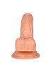Чуть изогнутый фаллоимитатор телесного цвета с присоской ToyFa 582008 (13 см)