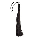 Небольшая чёрная плеть Sportsheets и Sex Mischief Medium Whip SS81001 (35 см)