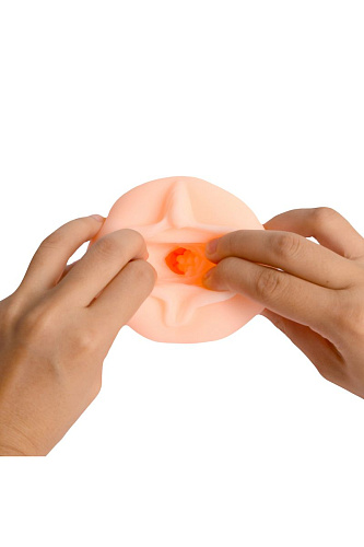 Мастурбатор-вагина телесного цвета без вибрации Xise XS-MA60017