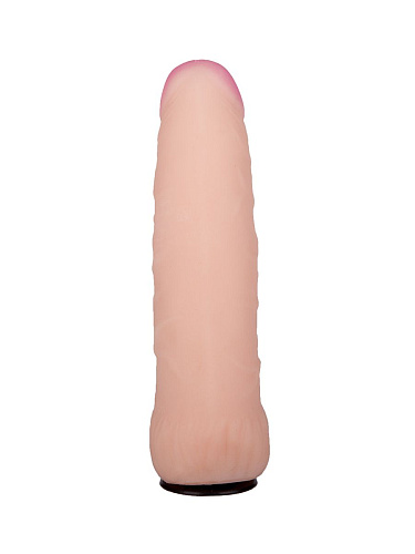 Чёрный пояс-трусики с двумя телесными насадками LOVETOY (А-Полимер) Экзотик-Sara 980700 (16,5 и 11 см)