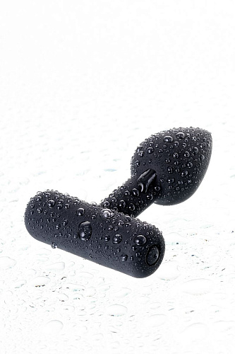 Чёрная анальная мини-вибровтулка Erotist Erotist Shaft 541312 (7 см)