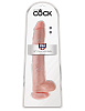 Телесный фаллоимитатор-гигант Pipedream 14 Cock with Balls PD5534-21 (37,5 см)