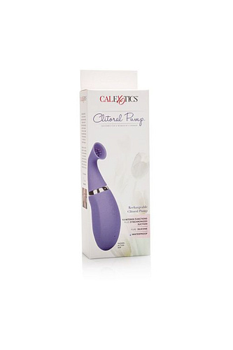 Фиолетовая клиторальная помпа California Exotic Novelties Intimate Pump Rechargeable Clitoral Pump SE-0625-10-3