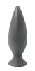 Маленькая анальная пробка в чёрном цвете Seven Creations Mojo F0023B1MPGAC (10 см)