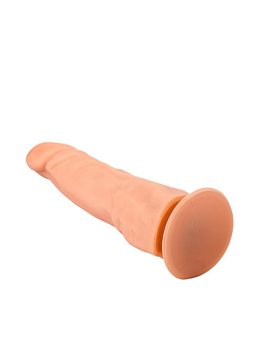 Телесный фаллоимитатор-реалистик на присоске LOVETOY (А-Полимер) 100100 (18,8 см)