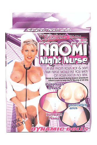 Надувная секс-кукла телесного цвета «Медсестра» NMC NAOMI NIGHT NURSE WITH UNIFORM120062