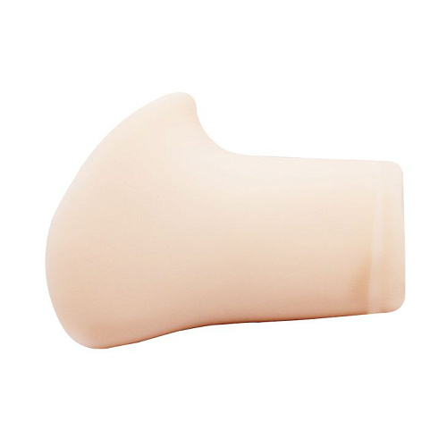 Анус с вибрацией телесного цвета Baile Дитя Востока  BM-009146