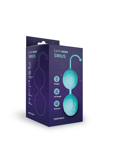 Голубые шарики Кегеля со смещенным центом тяжести Le Frivole Sirius 05535