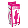 Розовый анальный плаг большого размера Toyz4lovers JAMMY JELLY ANAL XL PLUG PINK T4L-00700717 (14 см)