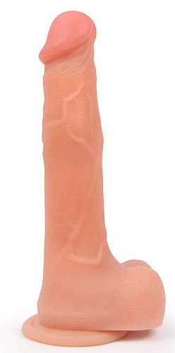 Телесный вибратор с возвратно-поступательным механизмом и шариками Bior toys ER-30075