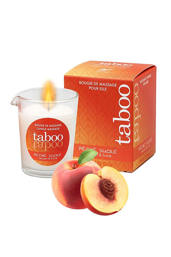 Массажное аромамасло с афродизиаками для женщин RUF Taboo Peche sucre 4001 (60 гр)