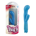 Вибростимулятор точки G голубого цвета Howells The Big G 86003-blue