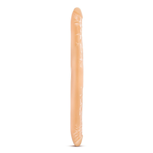 Телесный двусторонний фаллоимитатор Blush Novelties B Yours 16 Double Dildo BL-52013 (40,6 см)