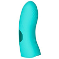 Бирюзовая вибронасадка на палец California Exotic Novelties Marvelous Tickler SE-4409-50-3 (10,25 см)