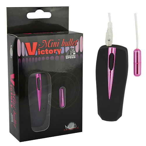 Розовая вибропуля Howells Victory Mini Bullet 35002-pink