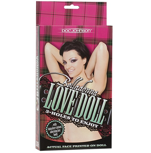 Кукла для любви в телесном цвете Doc Johnson BELLADONNA 5084-01-BX