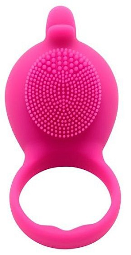 Розовое виброкольцо на пенис Howells Dolphin 185210pink