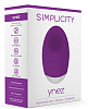 Фиолетовый клиторальный вибростимулятор Shots Media BV Ynez SIM057PUR (11,5 см)