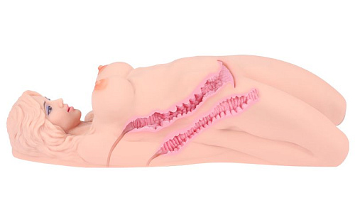 Телесный мастурбатор с двойным слоем материала KOKOS Veronia M01-003-06D