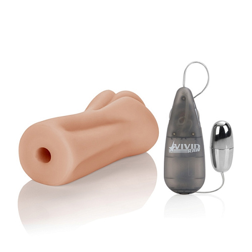 Мастурбатор-вагина телесного цвета California Exotic Novelties VIVID RAW COCK TEASE  SE-7515-05-3