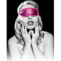 Розовая маска на глаза Sportsheets и Sex Mischief Satin Blindfold SS10004