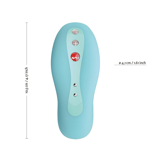 Голубой вибростимулятор Fun Factory Laya II 4807373