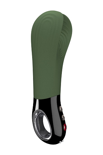 Фаллостимулятор цвета хаки с вибрацией Fun Factory Manta 5300878