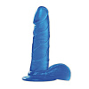 Синий фаллоимитатор Toyz4lovers JELLY DILDO REAL RAPTURE BLUE 6,5 T4L-00700731 (16,5 см)