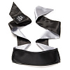 Чёрно-серая повязка на глаза Fifty Shades of Grey Satin Deluxe Blindfold FS-40178