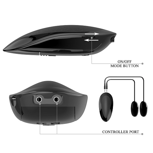 Телесные вагина и попка с вибрацией Baile CRAZY BULL BM-009175Z-1