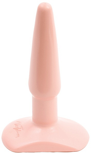 Телесная анальная пробка Doc Johnson SMALL 0244-01-CD