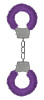 Фиолетовые пушистые наручники Shots Media BV OUCH! Purple OU004PUR